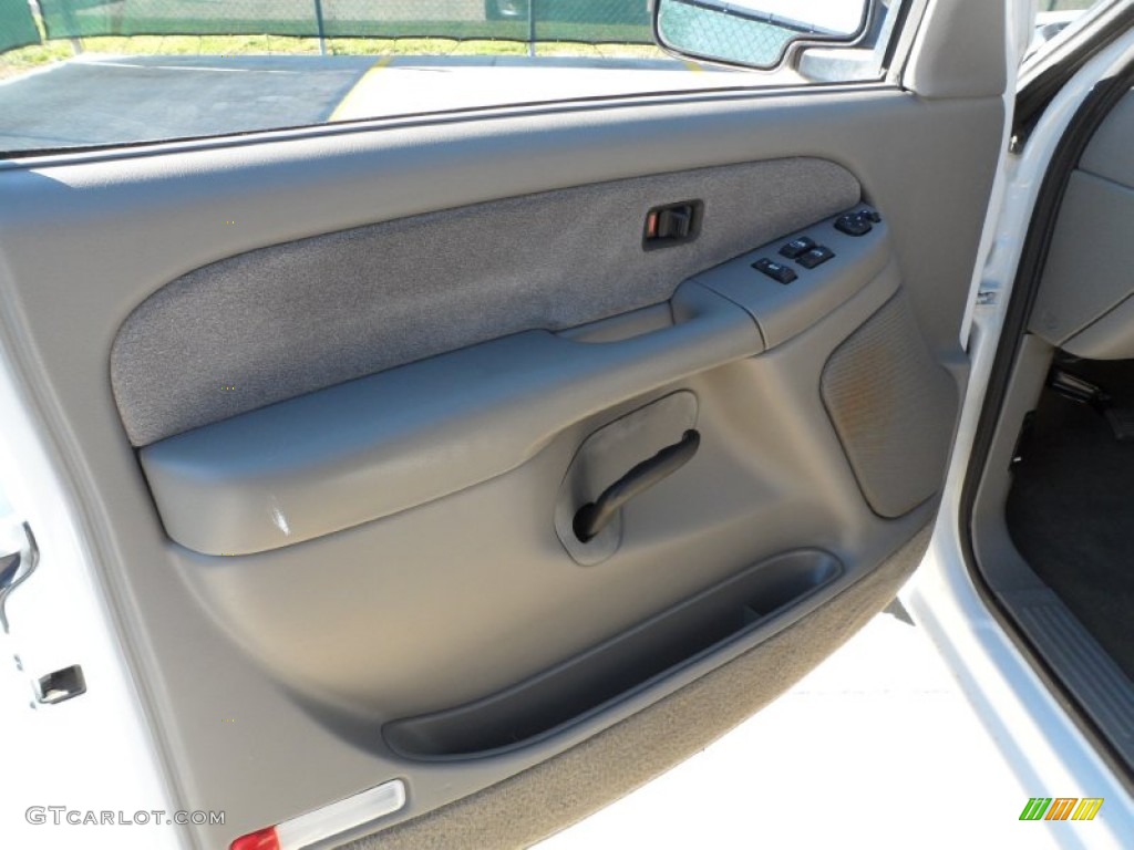 2000 Silverado 1500 LS Extended Cab - Summit White / Medium Gray photo #28