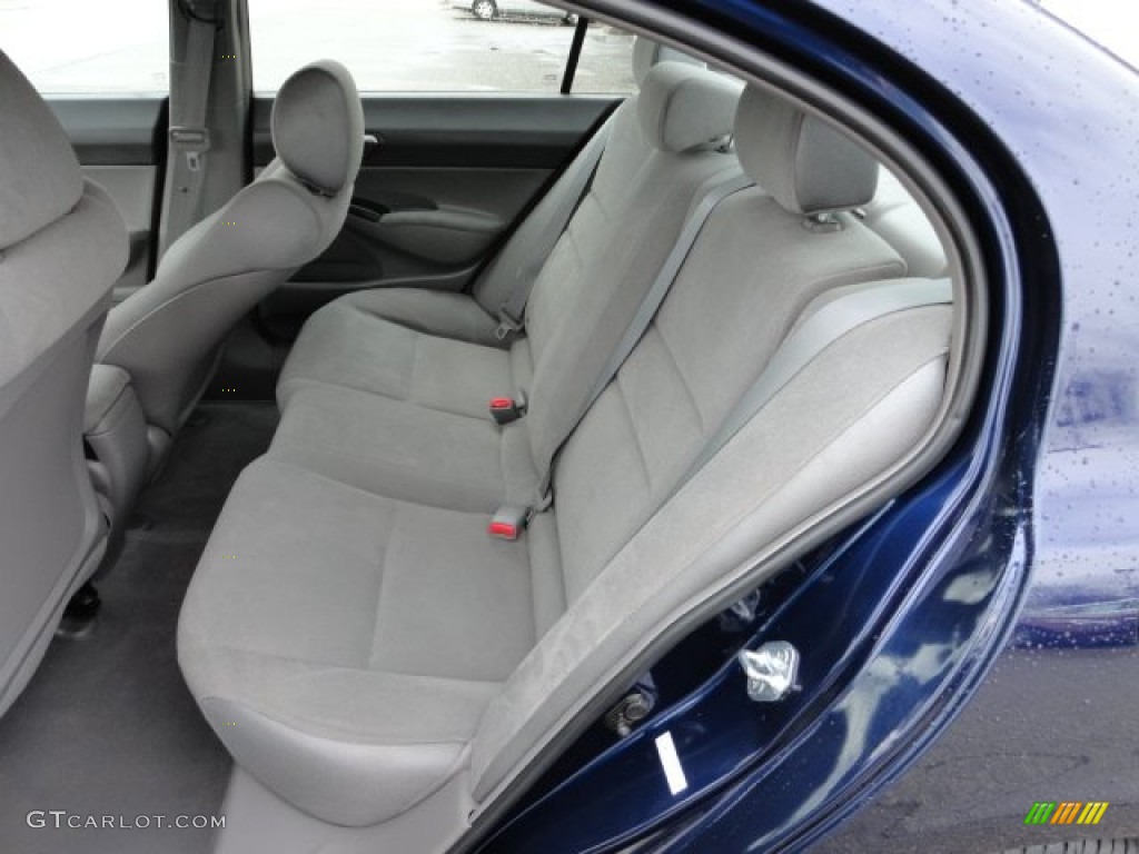 Gray Interior 2008 Honda Civic LX Sedan Photo #59841129