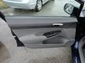 Gray 2008 Honda Civic LX Sedan Door Panel