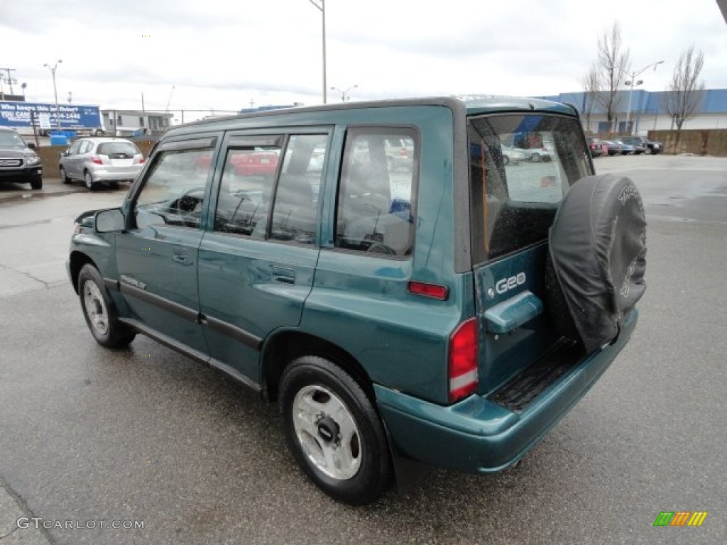 1997 Tracker LSi Hard Top 4x4 - Woodland Green Metallic / Dark Charcoal photo #3