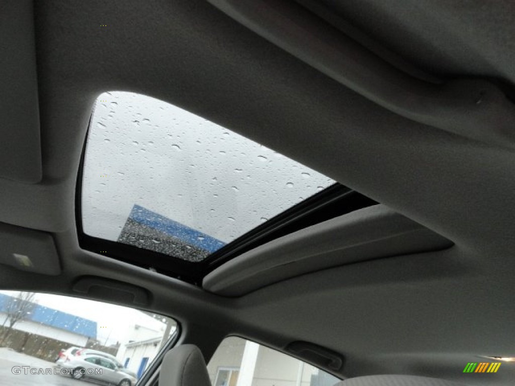 2012 Civic EX Sedan - Polished Metal Metallic / Gray photo #15