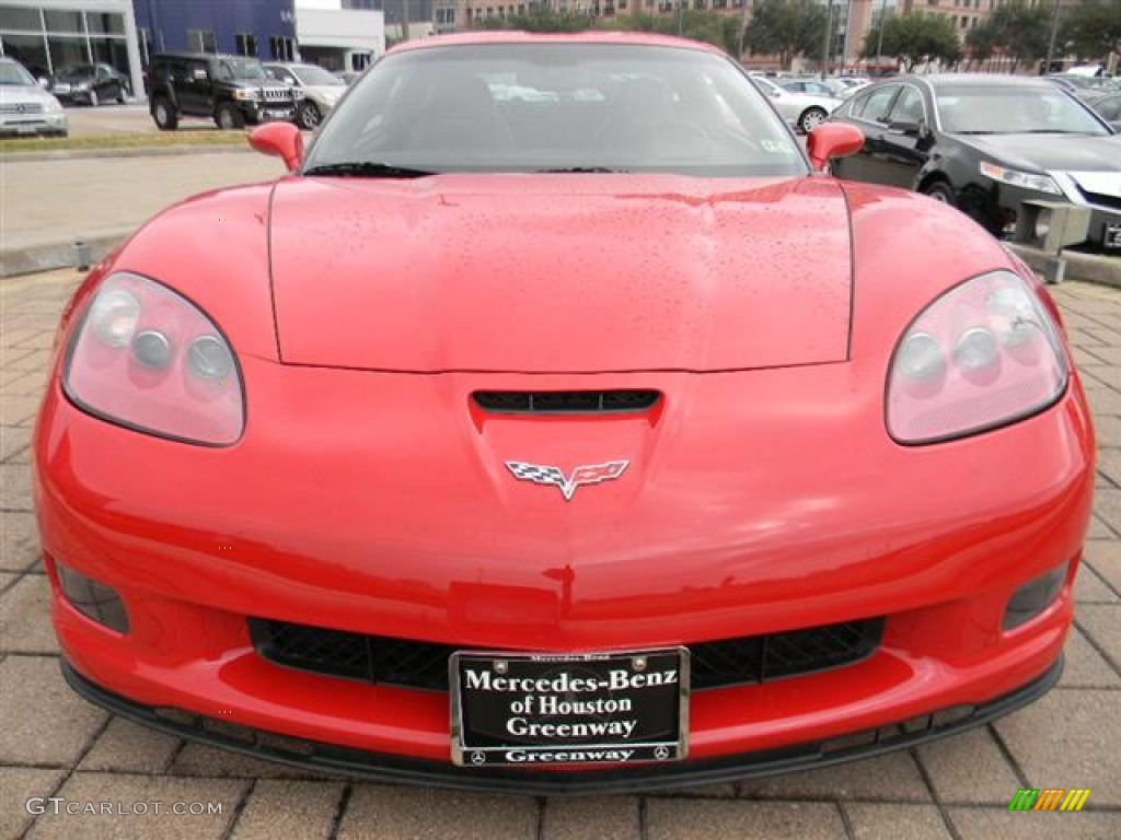 2009 Corvette Z06 - Victory Red / Ebony photo #2
