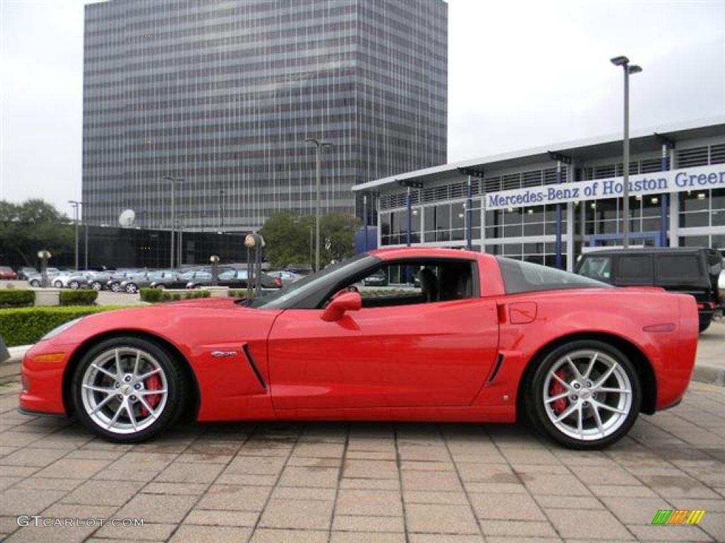 2009 Corvette Z06 - Victory Red / Ebony photo #9