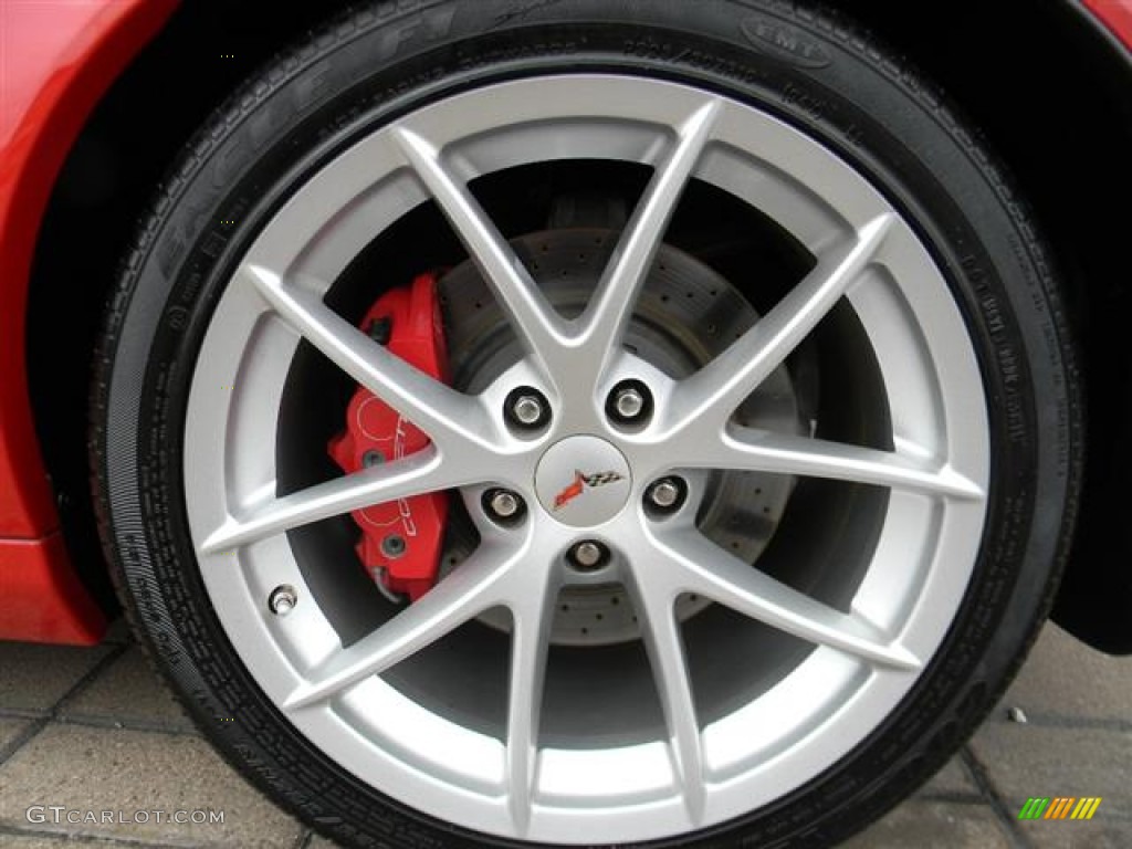 2009 Corvette Z06 - Victory Red / Ebony photo #10