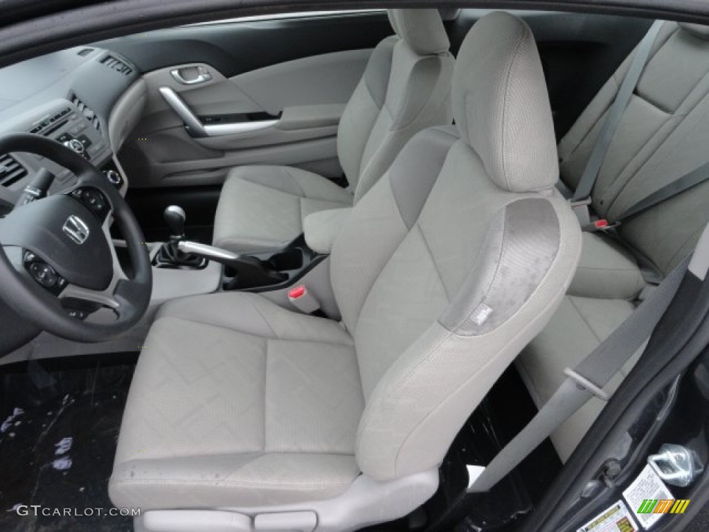 Gray Interior 2012 Honda Civic EX Coupe Photo #59842302