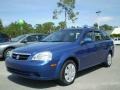 2007 Cobalt Blue Metallic Suzuki Forenza Wagon  photo #3