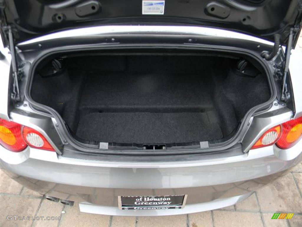 2004 Z4 3.0i Roadster - Sterling Gray Metallic / Black photo #7