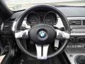 Black 2004 BMW Z4 3.0i Roadster Steering Wheel