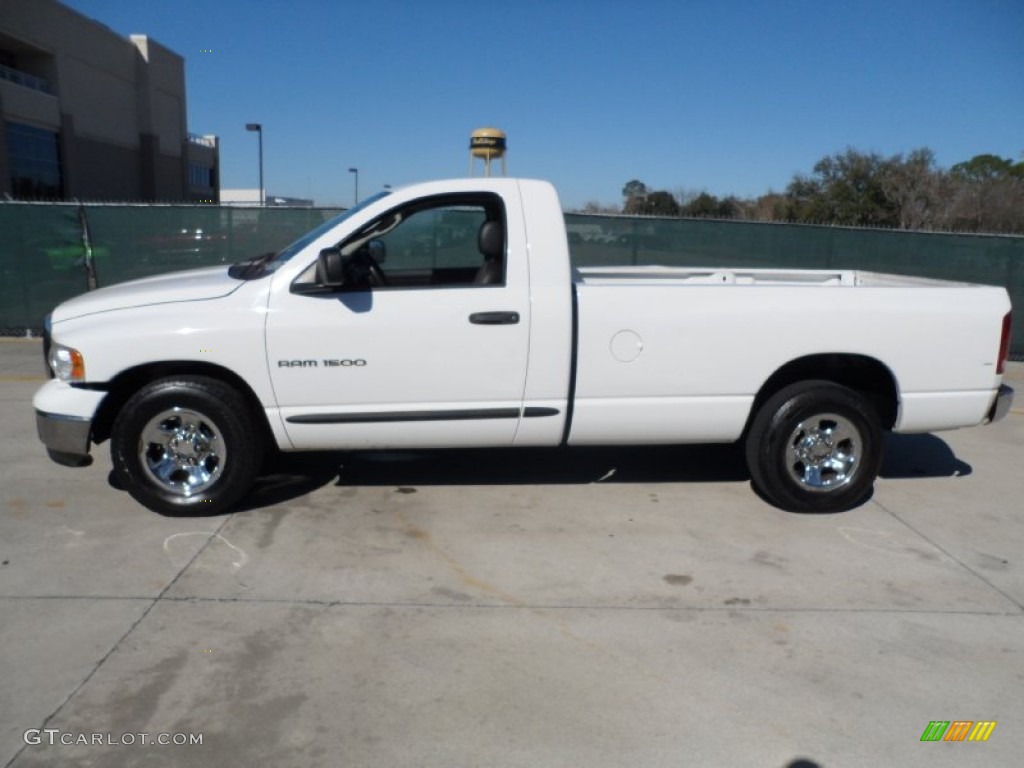 Bright White 2005 Dodge Ram 1500 ST Regular Cab Exterior Photo #59843505