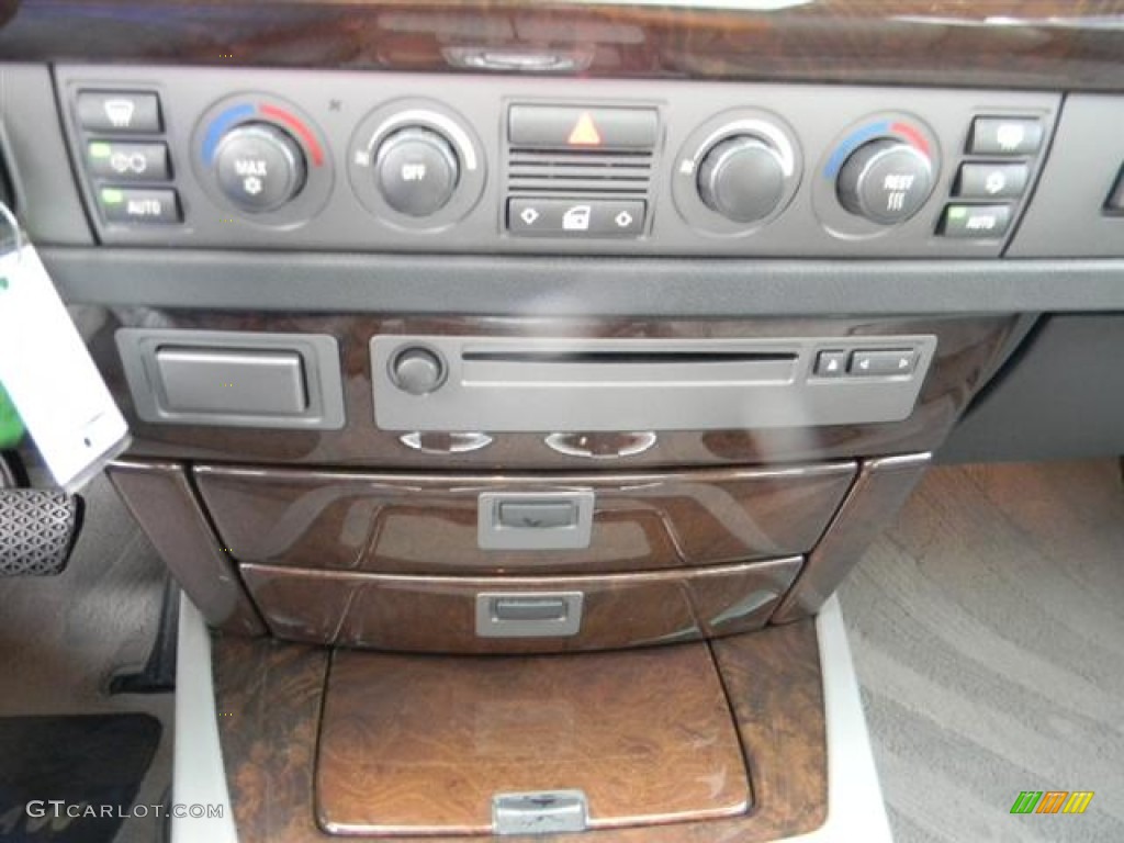 2002 7 Series 745Li Sedan - Titanium Silver Metallic / Flannel Grey photo #22