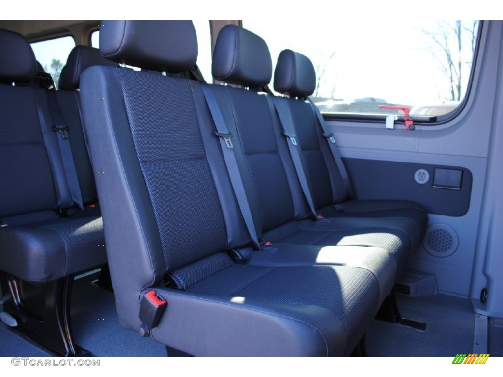 2012 Mercedes-Benz Sprinter 2500 High Roof Passenger Van Rear Seat Photo #59843949