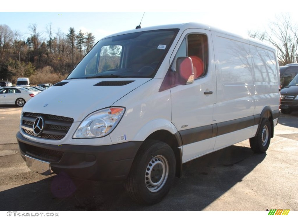 2012 Sprinter 2500 Cargo Van - Arctic White / Lima Black Fabric photo #1