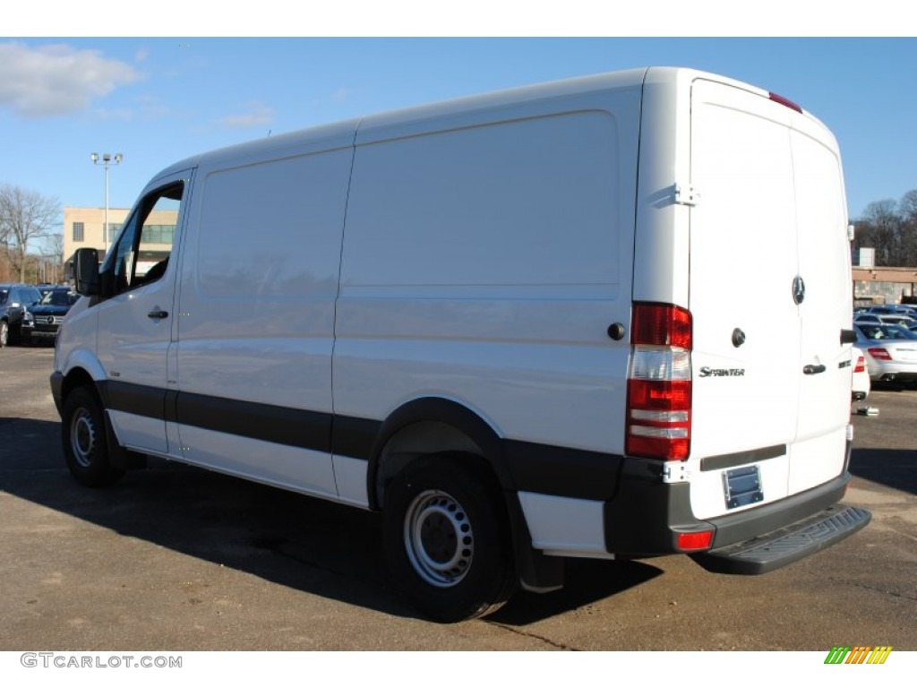 2012 Sprinter 2500 Cargo Van - Arctic White / Lima Black Fabric photo #4