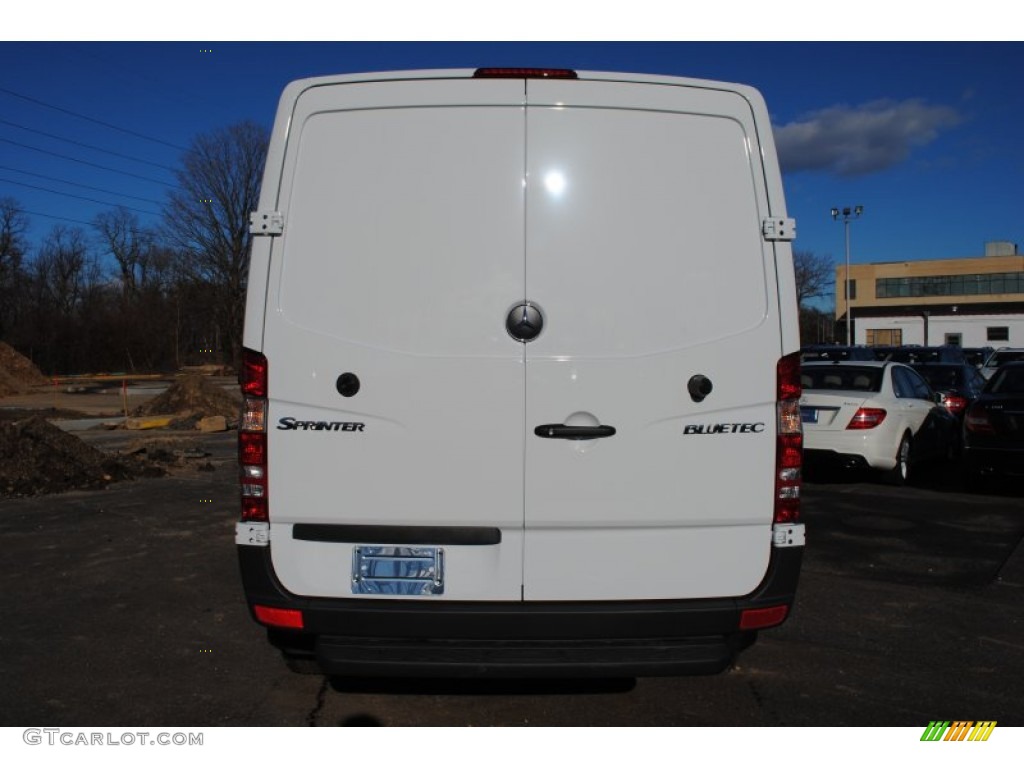 2012 Sprinter 2500 Cargo Van - Arctic White / Lima Black Fabric photo #5