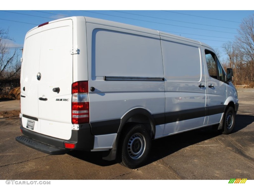 2012 Sprinter 2500 Cargo Van - Arctic White / Lima Black Fabric photo #6
