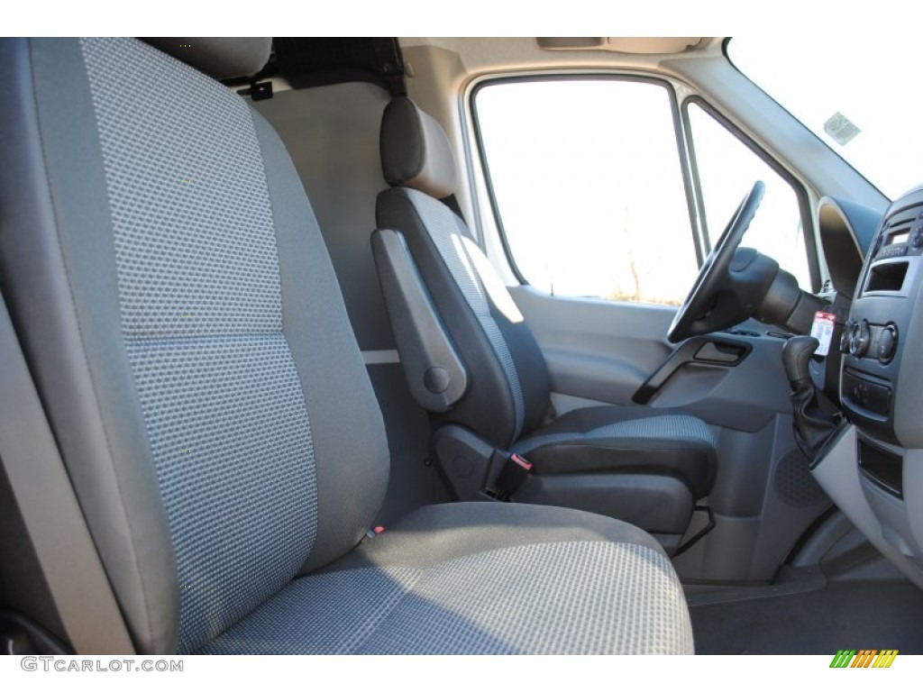 2012 Sprinter 2500 Cargo Van - Arctic White / Lima Black Fabric photo #9