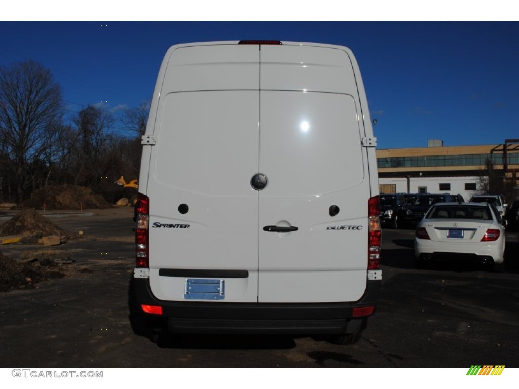 2012 Sprinter 2500 High Roof Cargo Van - Arctic White / Lima Black Fabric photo #5