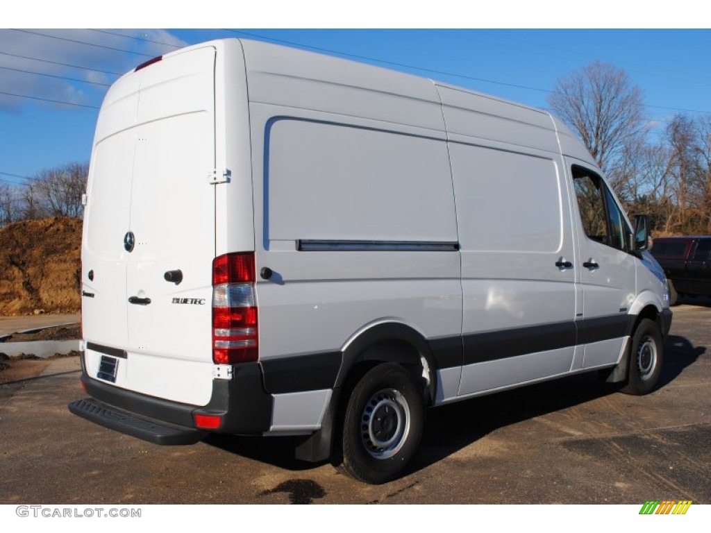 2012 Sprinter 2500 High Roof Cargo Van - Arctic White / Lima Black Fabric photo #6