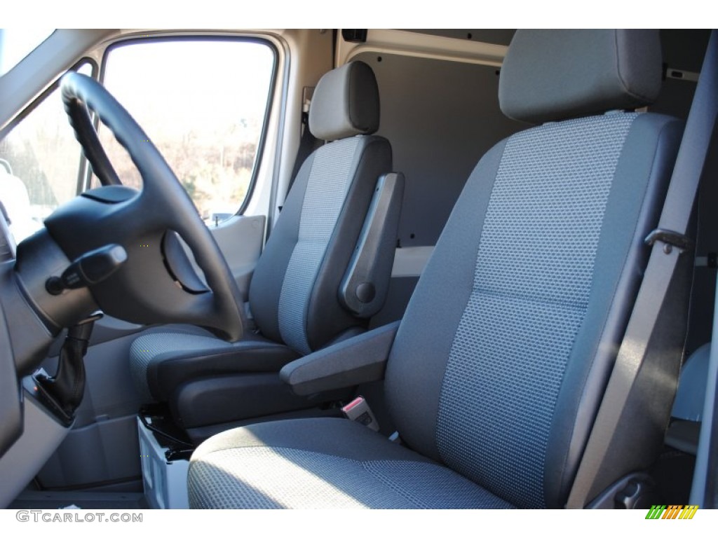 2012 Sprinter 2500 High Roof Cargo Van - Arctic White / Lima Black Fabric photo #10