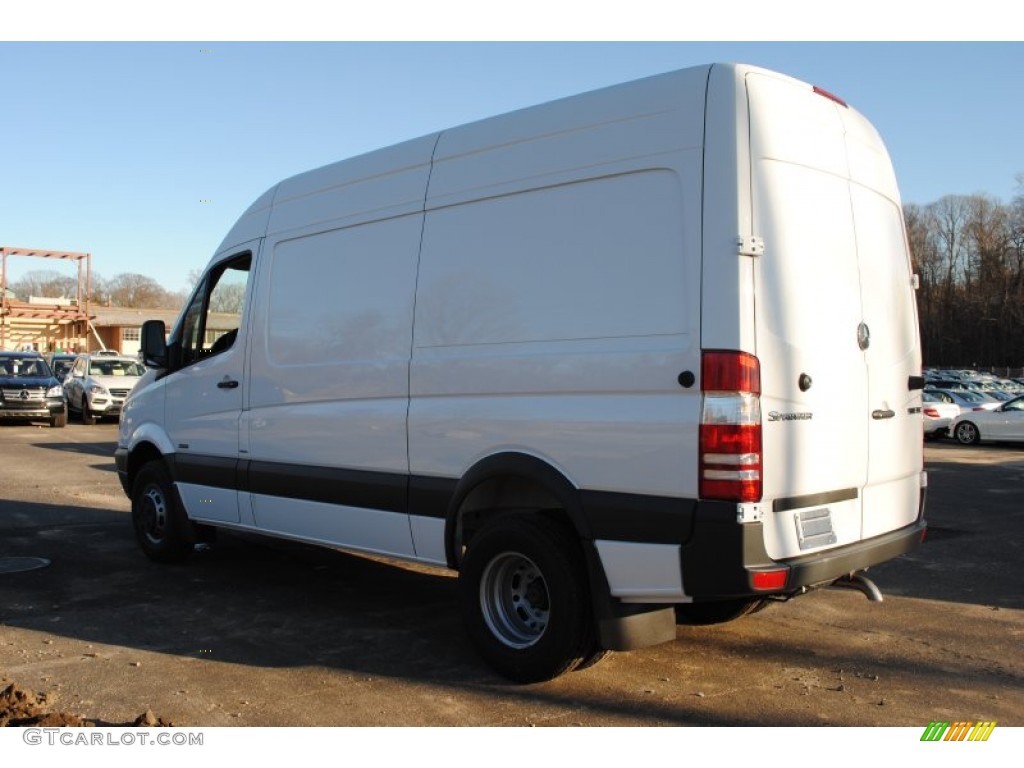 2012 Sprinter 2500 High Roof Cargo Van - Arctic White / Lima Black Fabric photo #4