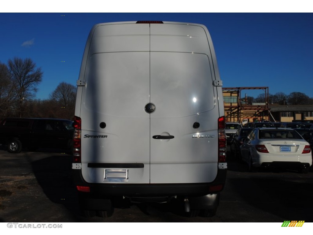 2012 Sprinter 2500 High Roof Cargo Van - Arctic White / Lima Black Fabric photo #5
