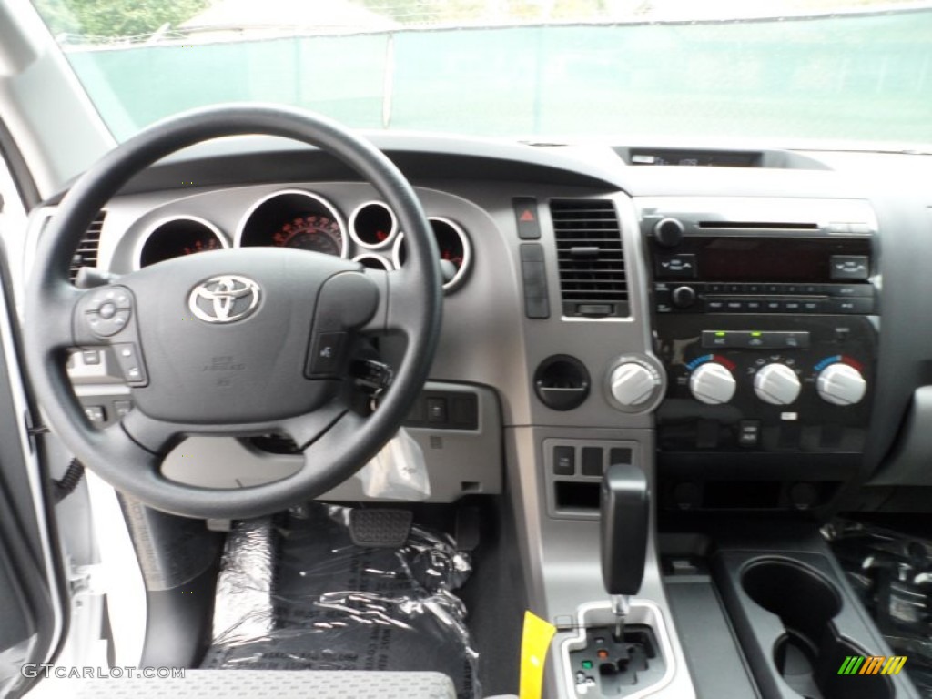 2012 Tundra Texas Edition Double Cab - Super White / Graphite photo #24