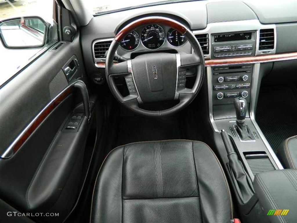 2010 Lincoln MKZ FWD Dark Charcoal Dashboard Photo #59845350
