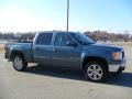 Stealth Gray Metallic - Sierra 1500 SLT Crew Cab 4x4 Photo No. 6