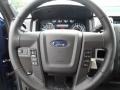Steel Gray 2012 Ford F150 XLT SuperCrew Steering Wheel