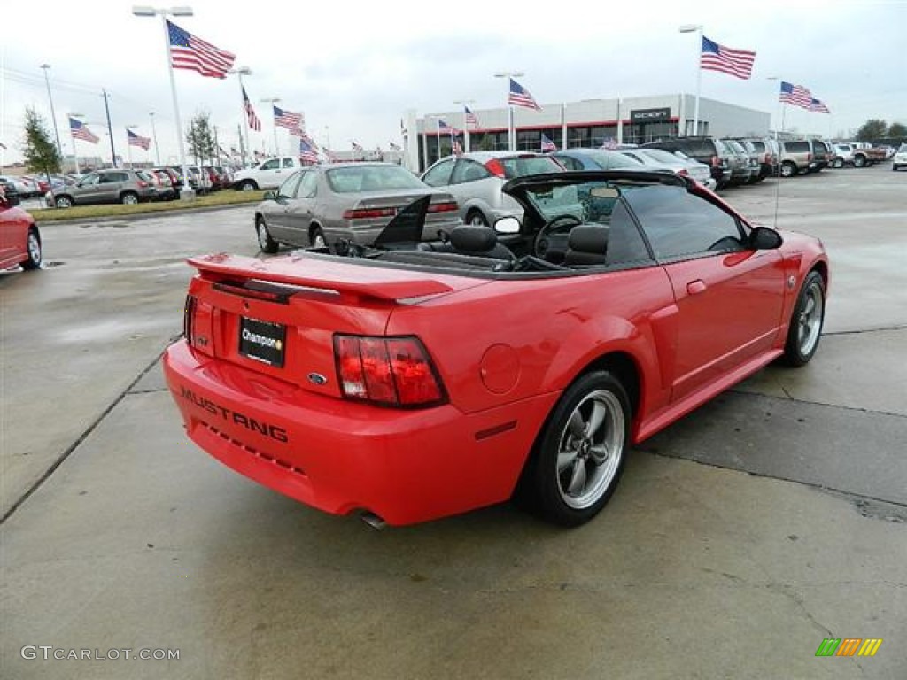 2004 Mustang GT Convertible - Torch Red / Dark Charcoal photo #5