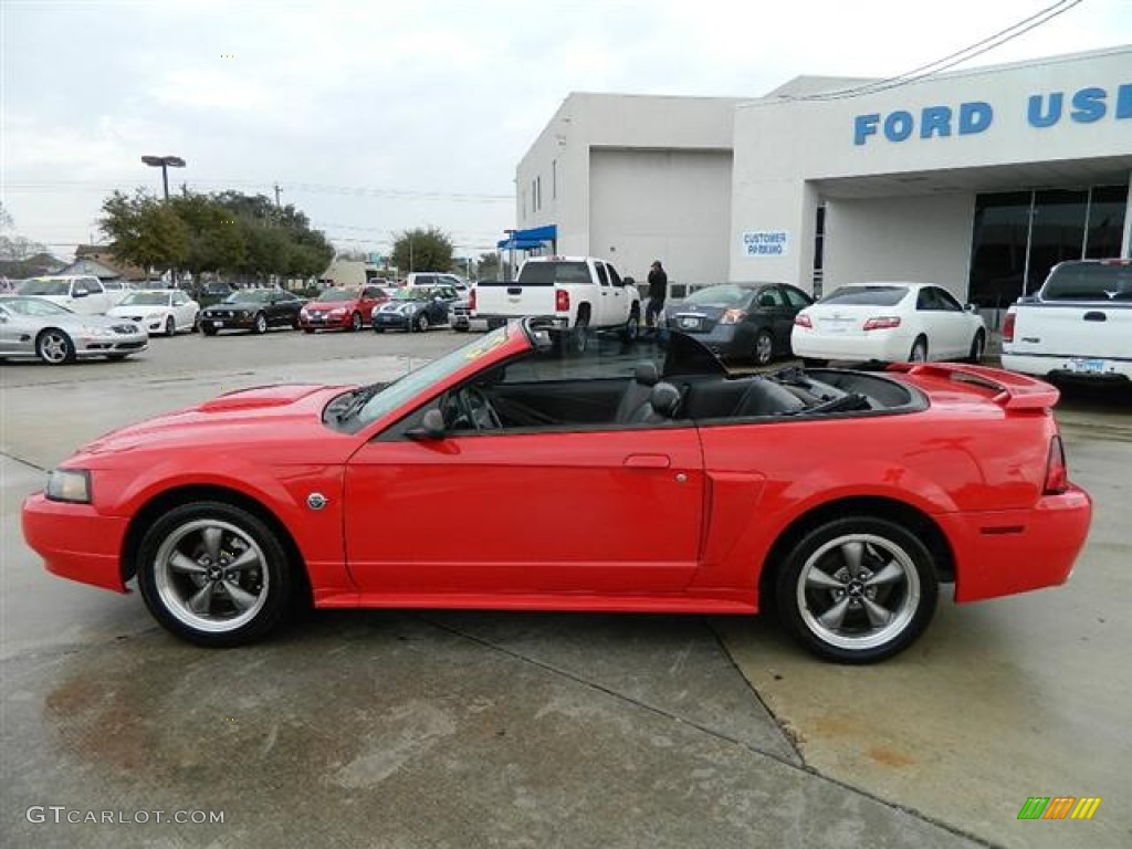 2004 Mustang GT Convertible - Torch Red / Dark Charcoal photo #8