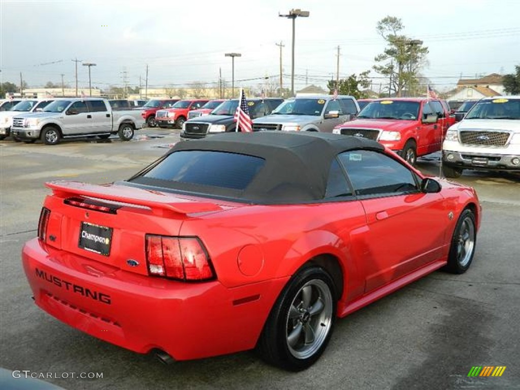 2004 Mustang GT Convertible - Torch Red / Dark Charcoal photo #12