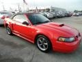 2004 Torch Red Ford Mustang GT Convertible  photo #13