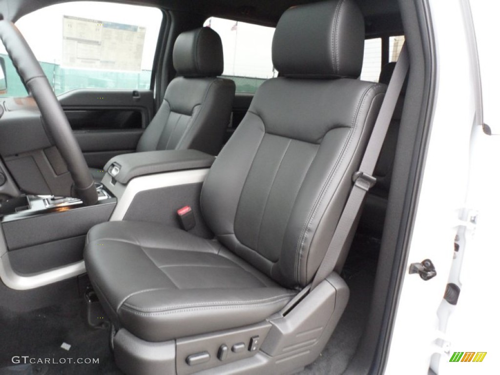 Black Interior 2012 Ford F150 FX2 SuperCrew Photo #59846924