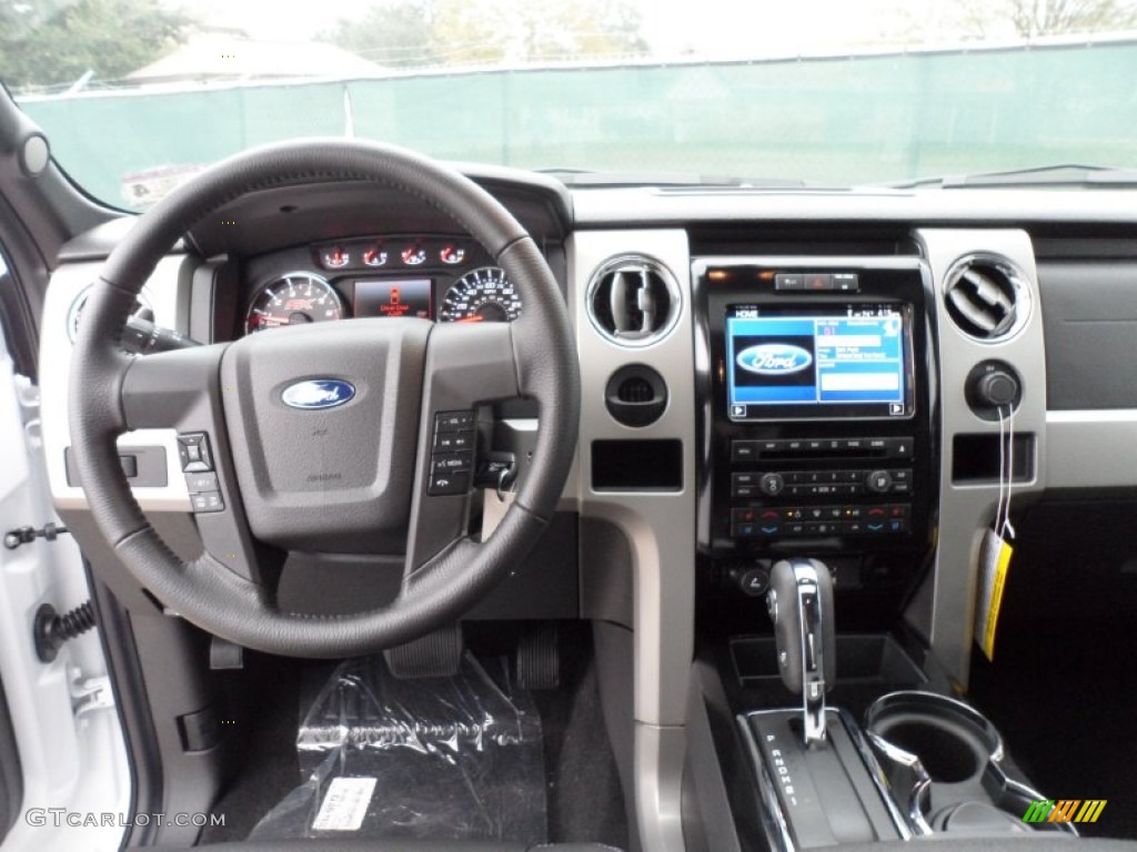 2012 Ford F150 FX2 SuperCrew Black Dashboard Photo #59846950