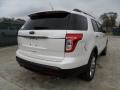 2012 White Platinum Tri-Coat Ford Explorer Limited  photo #3