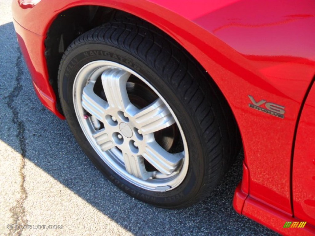 2000 Eclipse GT Coupe - Saronno Red / Beige photo #22