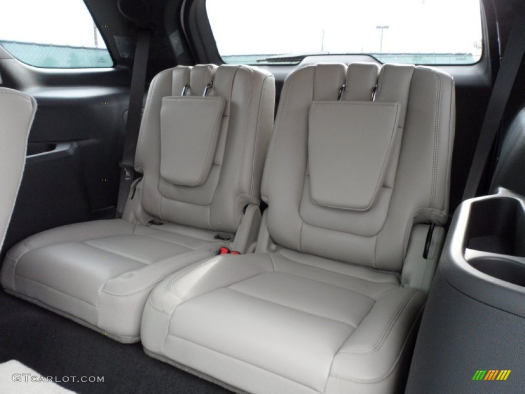2012 Explorer Limited - White Platinum Tri-Coat / Medium Light Stone photo #26