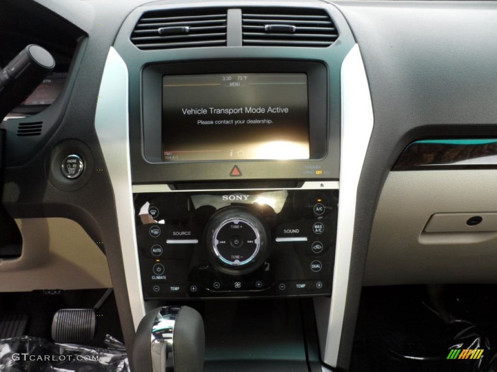 2012 Explorer Limited - White Platinum Tri-Coat / Medium Light Stone photo #32