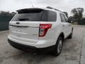 2012 White Platinum Tri-Coat Ford Explorer XLT EcoBoost  photo #3
