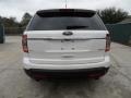 White Platinum Tri-Coat - Explorer XLT EcoBoost Photo No. 4