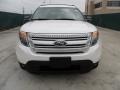 2012 White Platinum Tri-Coat Ford Explorer XLT EcoBoost  photo #8