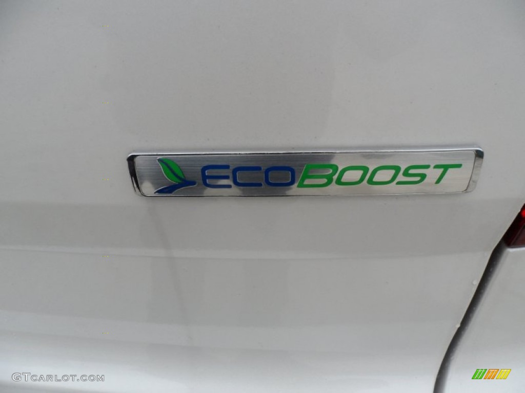 2012 Explorer XLT EcoBoost - White Platinum Tri-Coat / Charcoal Black photo #16