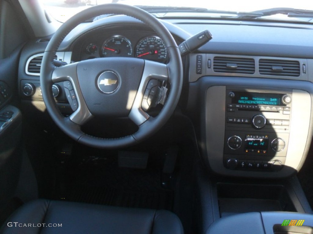 2012 Silverado 2500HD LTZ Crew Cab 4x4 - Black / Ebony photo #19