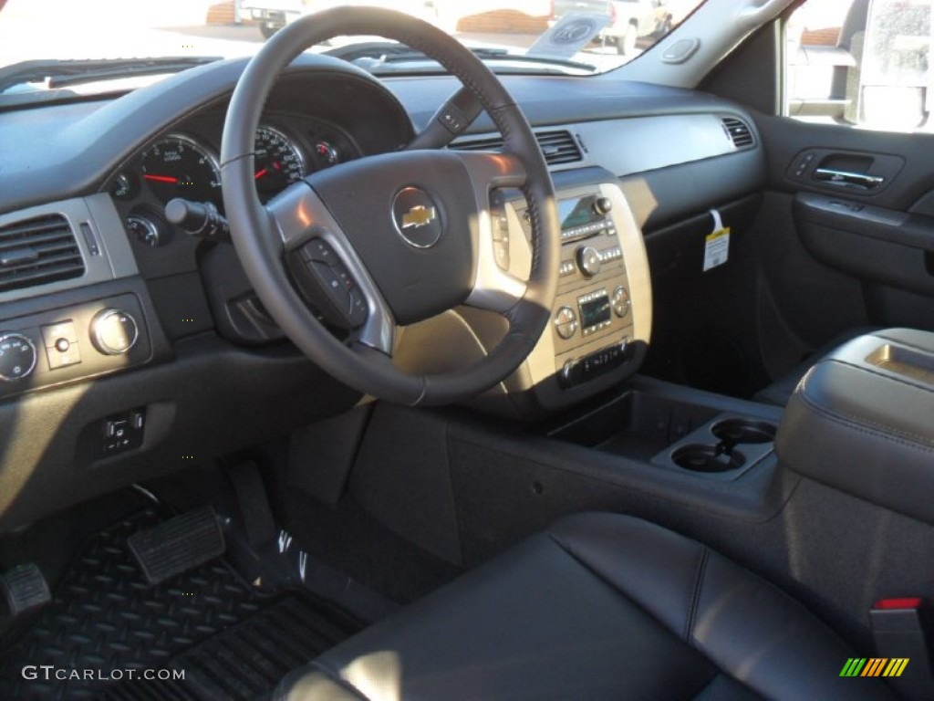 2012 Silverado 2500HD LTZ Crew Cab 4x4 - Black / Ebony photo #31