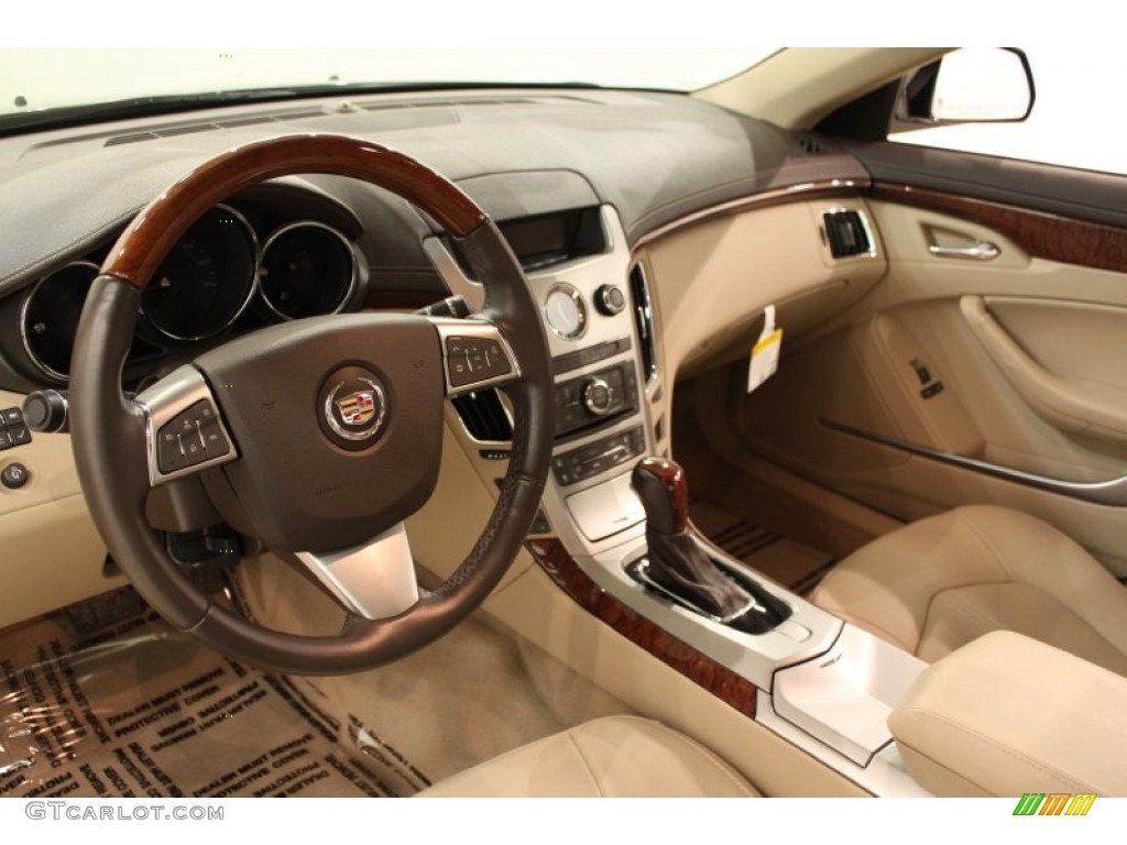Cashmere/Cocoa Interior 2011 Cadillac CTS 4 3.0 AWD Sedan Photo #59848573