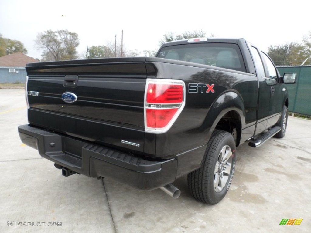 Tuxedo Black Metallic 2012 Ford F150 STX SuperCab Exterior Photo #59848600