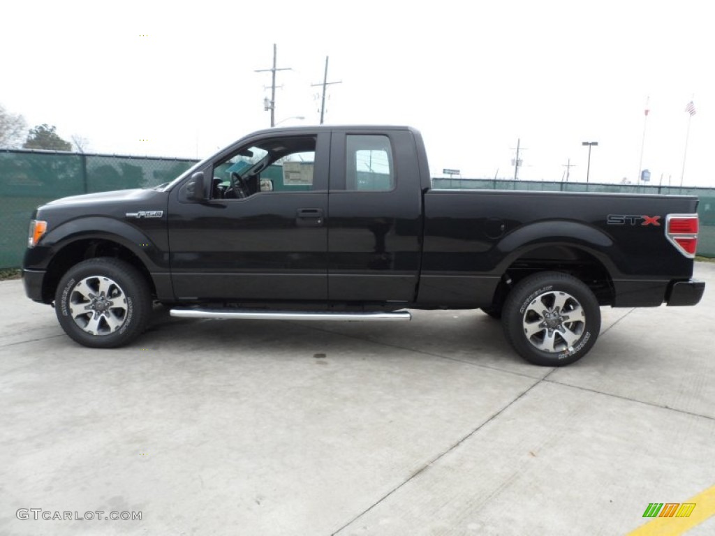Tuxedo Black Metallic 2012 Ford F150 STX SuperCab Exterior Photo #59848618