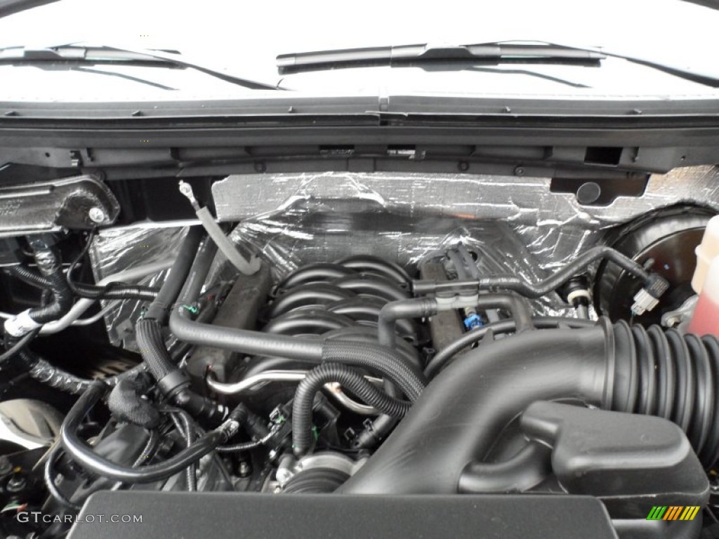 2012 Ford F150 STX SuperCab 5.0 Liter Flex-Fuel DOHC 32-Valve Ti-VCT V8 Engine Photo #59848696