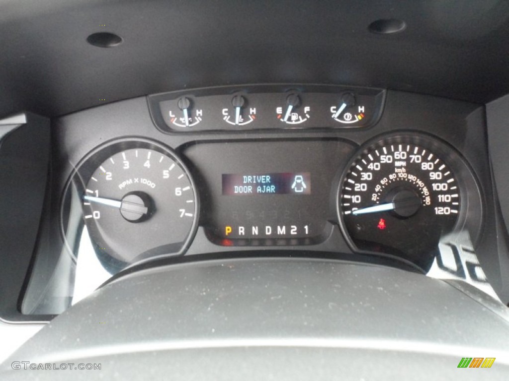 2012 Ford F150 STX SuperCab Gauges Photo #59848783